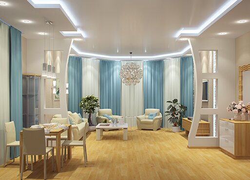 Дизайн интерьера квартиры (Мурино). Современный стиль.